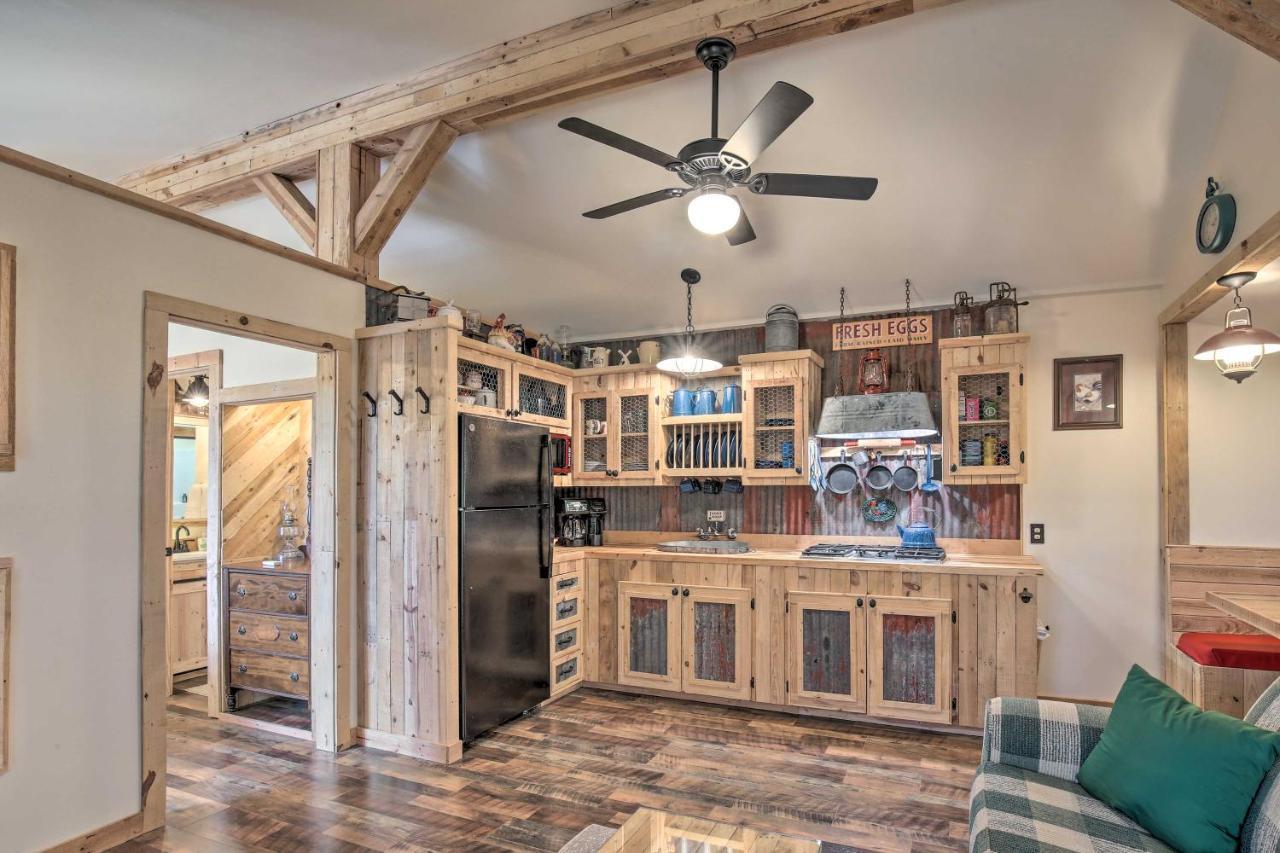 Kerrville Converted Barn Tiny Home With Kayaks! Eksteriør billede