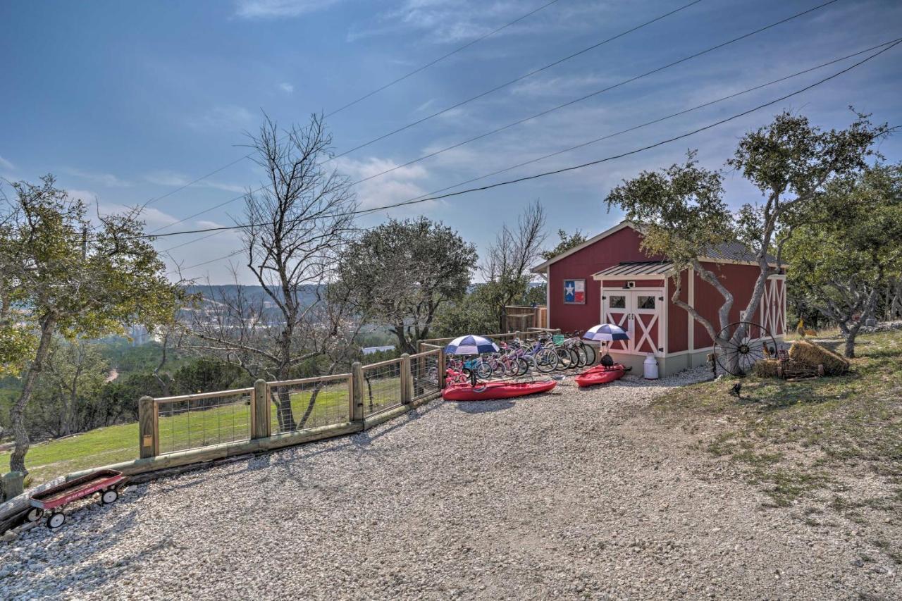 Kerrville Converted Barn Tiny Home With Kayaks! Eksteriør billede