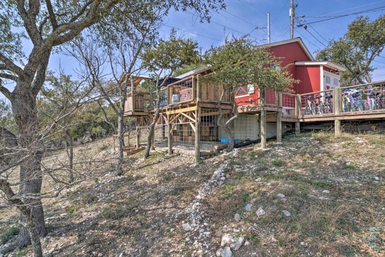 Kerrville Converted Barn Tiny Home With Kayaks! Eksteriør billede